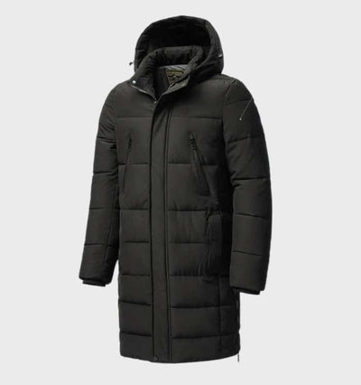 Klassische Wind- und Wasserdichte Parka-Jacke für Männer