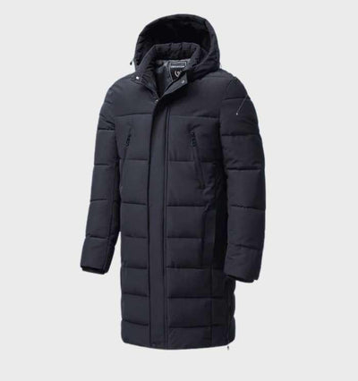Klassische Wind- und Wasserdichte Parka-Jacke für Männer