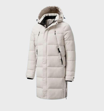 Klassische Wind- und Wasserdichte Parka-Jacke für Männer