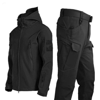 Lässige Cargohose und Kapuzenjacke für Männer