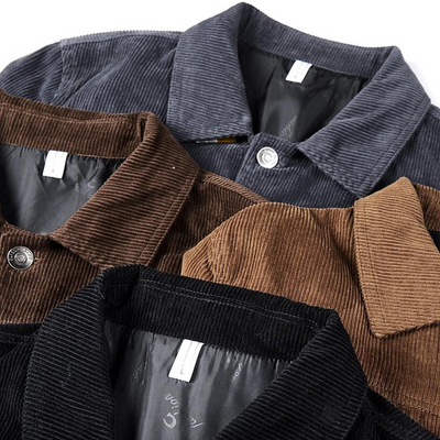 Bequeme Cord-Jacke für Männer