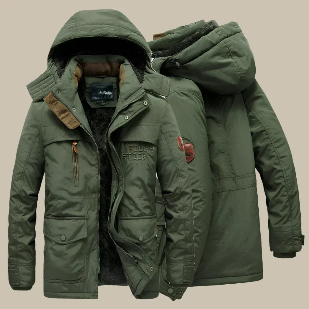 Bequeme Herren Winterjacke mit Fleece – Wasserdicht & Winddicht