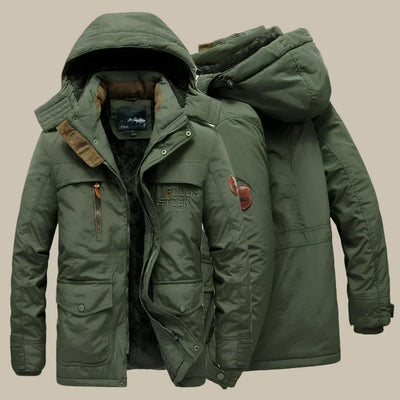 Bequeme Herren Winterjacke mit Fleece – Wasserdicht & Winddicht