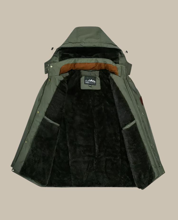 Bequeme Herren Winterjacke mit Fleece – Wasserdicht & Winddicht