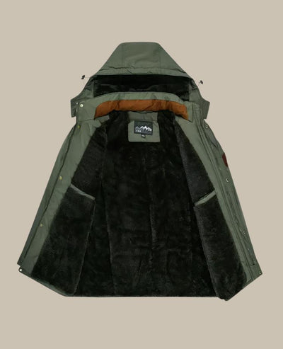 Bequeme Herren Winterjacke mit Fleece – Wasserdicht & Winddicht