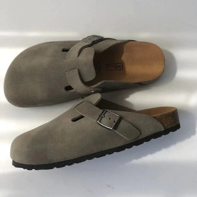 Leder Boston Sandalen für Männer und Frauen