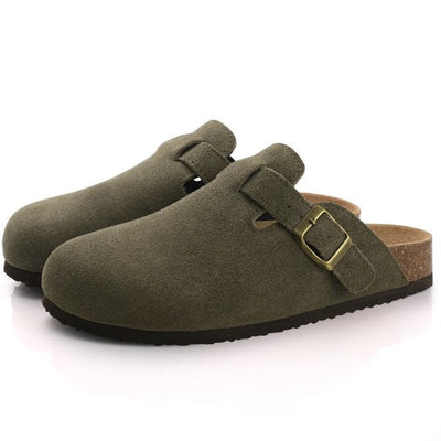 Leder Boston Sandalen für Männer und Frauen